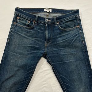 Buck Mason slim fit size 32 waist mens jeans
